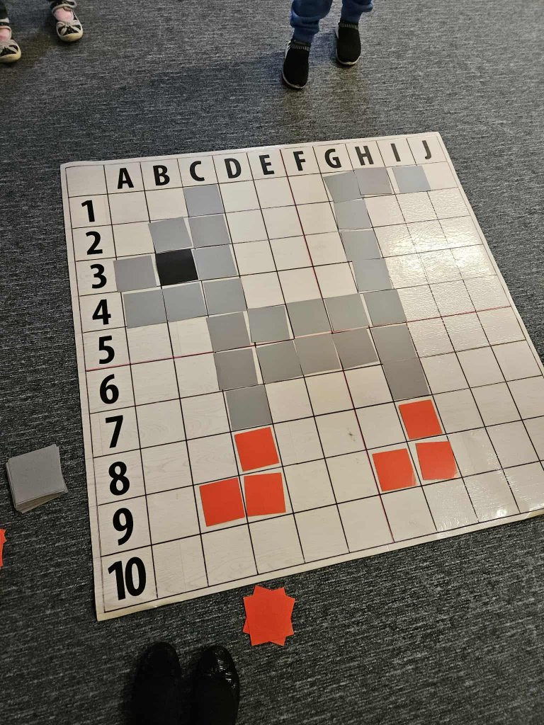 zakodowane bajki - Kot w butach na macie do kodowania