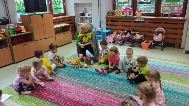 wizyta Pani jesieni w maluszkach